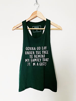 Gonna go lay under the tree... - Femenina