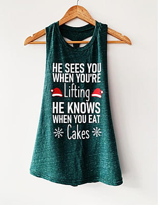 He sees you when youre lifting - Femenina