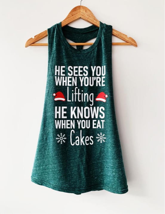He sees you when youre lifting - Femenina