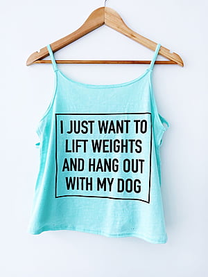 I just want to lift weights - Femenina