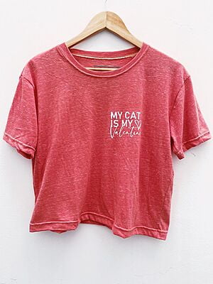 My cat is my valentine - Femenina