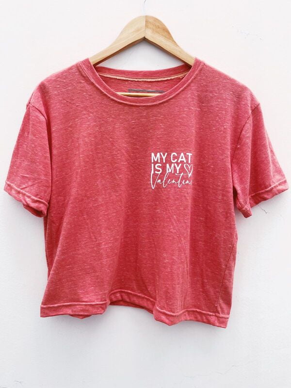 My cat is my valentine - Femenina